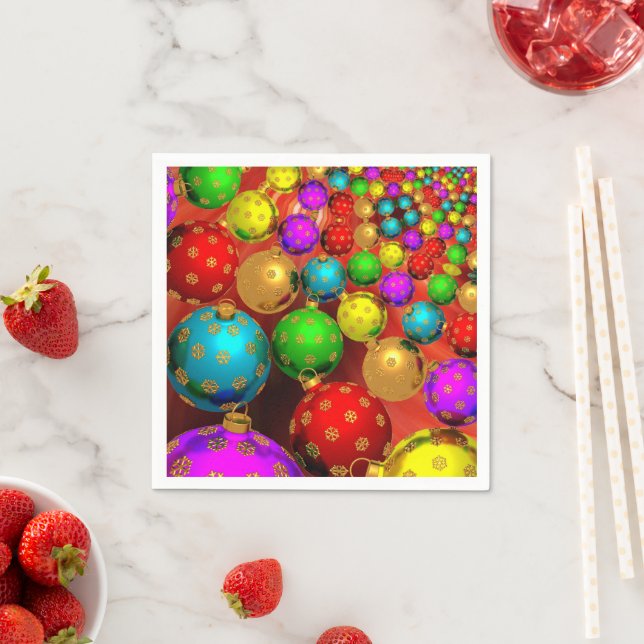 Jul Ornament Jamboree Pappersservett (Insitu)