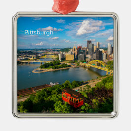 Jul Ornament-Pittsburgh w/ Incline Julgransprydnad Metall