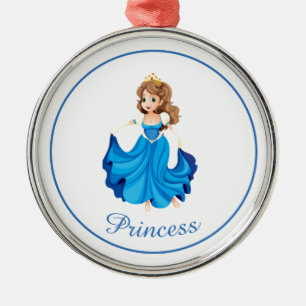 Jul Ornament-Princess Julgransprydnad Metall