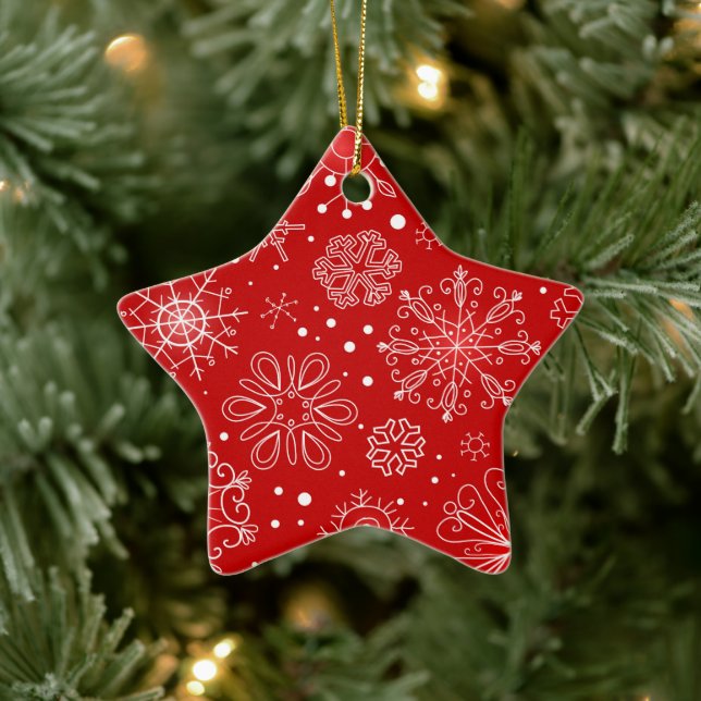 Jul Ornament Star (Träd)