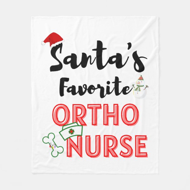 Jul Orthopedic Nurse Fleecefilt (Framsidan)