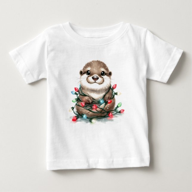 Jul Otter T Shirt (Framsida)
