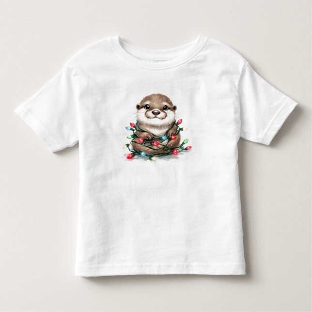 Jul Otter T Shirt (Framsida)