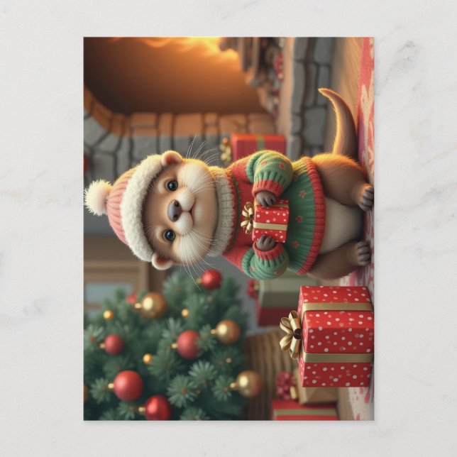 Jul Otter Vykort (Framsida)