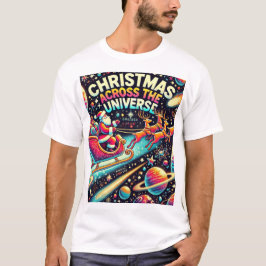 Jul över universum - tomten i rymden T-S T Shirt