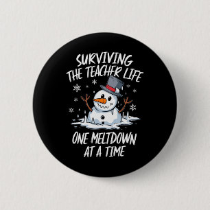 Jul Överlevande lärare Life Meltdown Julafton Sno Knapp