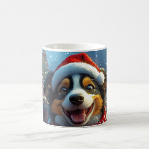Jul på berg- och dalbana för australiensisk nötkre kaffemugg