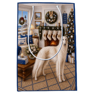 Jul på Cape Cod ,Borzoi