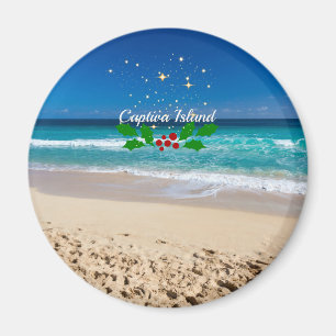 Jul på Captiva Island, Florida Magnet