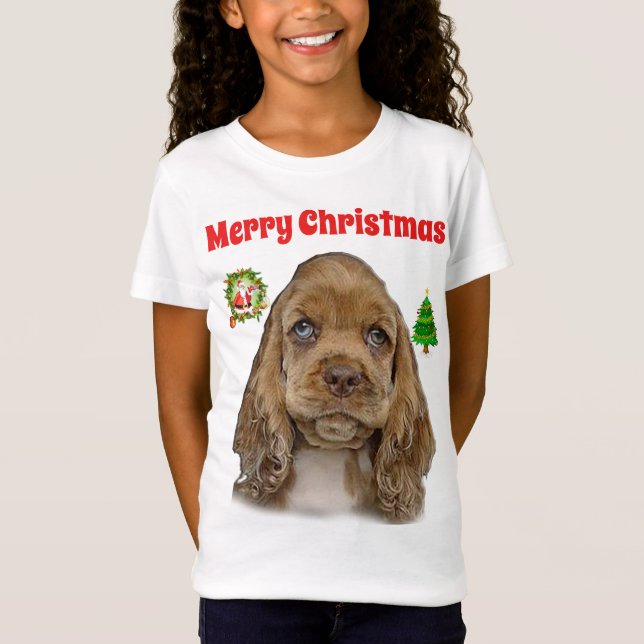 Jul på djur t shirt (Framsida)