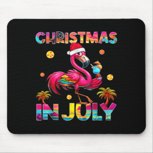 Jul på flamingo strand sommar hawaii jul musmatta