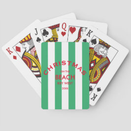 Jul på Grönten Cabana Rand Casinokort