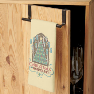 Jul på HOGWARTS™ Cookie Graphic Kökshandduk