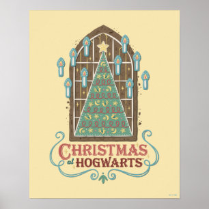 Jul på HOGWARTS™ Cookie Graphic Poster