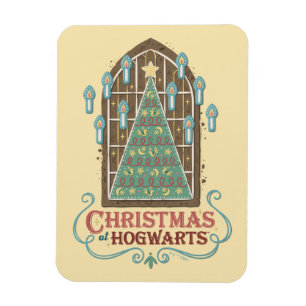 Jul på HOGWARTS™ kaka grafik Magnet