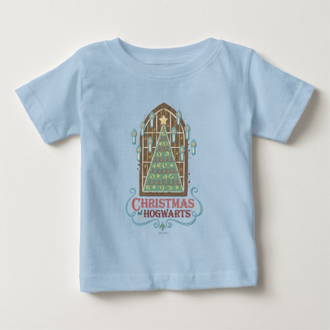 Jul på HOGWARTS™ kaka-grafik T Shirt (Framsida)