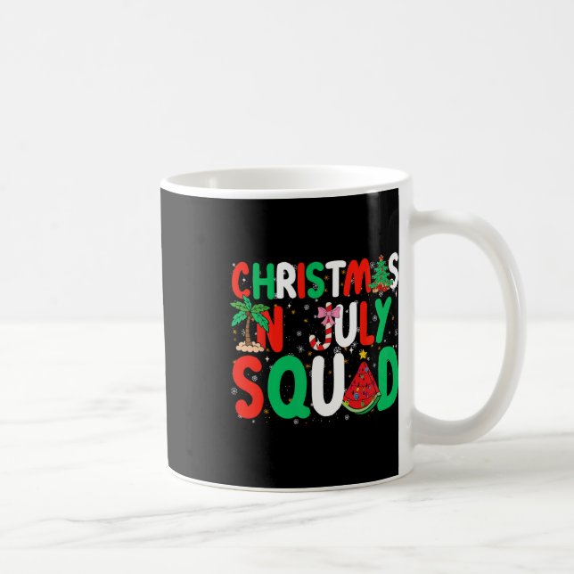 Jul på Juli Squad Den finne sommaren Julafton Mana Kaffemugg (Höger)