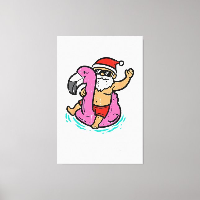 Jul på Juli Squad Funny God jul Manar Kvinnor Canvastryck (Framsida)