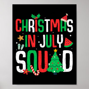Jul på Juli Squad Lomme Beach Vacatio Poster