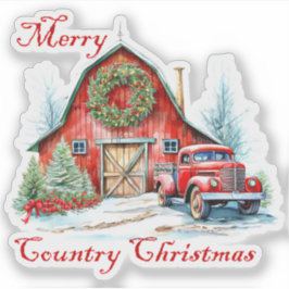 Jul på landet klistermärken
