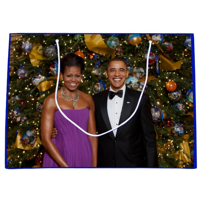 Jul på president Barack Obama och Michelle (Framsidan)