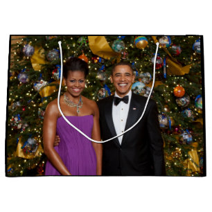Jul på president Barack Obama och Michelle
