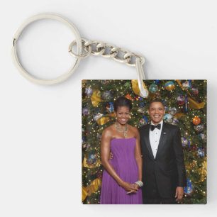 Jul på president Barack Obama och Michelle