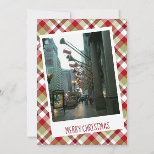 Jul på State St., Chicago Flat Holiday Card Julkort