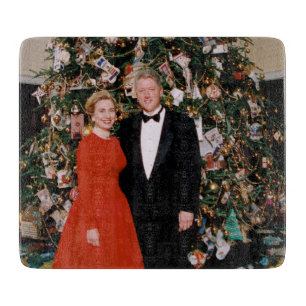 Jul på USA:s president Bill Clinton & Hillary