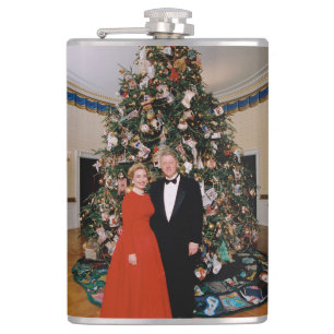 Jul på USA:s president Bill Clinton & Hillary Fickplunta