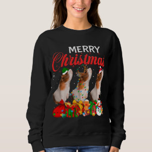 Jul Pajama Guinea gris Älskare Julafton Träd Ljus T Shirt