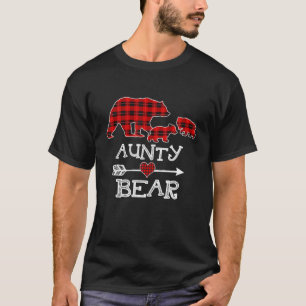 Jul Pajama Matching Family Red Plagt Aunty B T Shirt