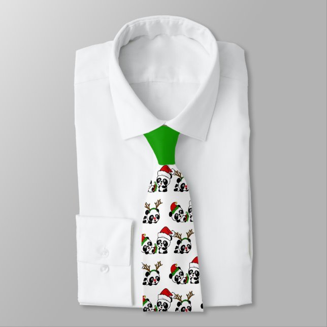 Jul Pandas Neck Tie Slips (Bunden)