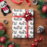Jul Pandas Presentpapper<br><div class="desc">Den här julpanda-designen fyller dig med Helgdag Cheer. Glad helg!</div>