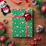 Jul Pandas Presentpapper<br><div class="desc">Den här julpanda-designen fyller dig med Helgdag Cheer. Glad helg!</div>