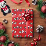 Jul Pandas Presentpapper<br><div class="desc">Den här julpanda-designen fyller dig med Helgdag Cheer. Glad helg!</div>