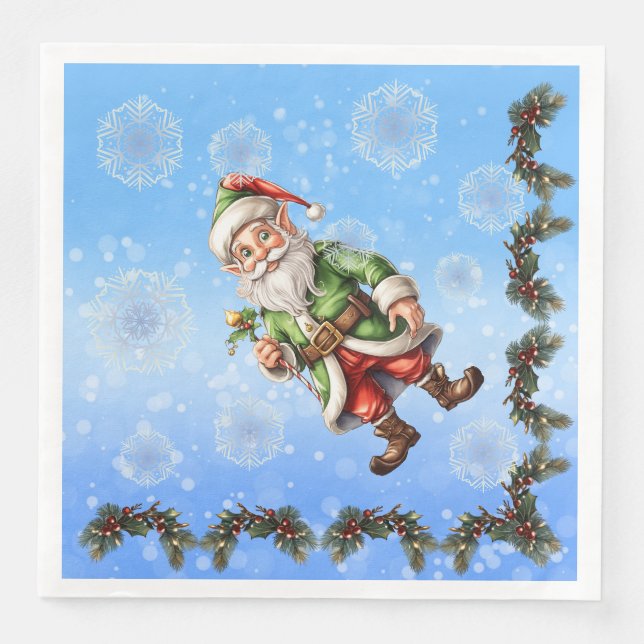 Jul Pappersservett (Framsida)