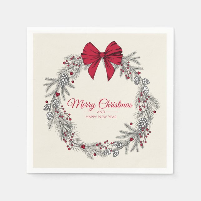 Jul Pappersservett (Framsidan)