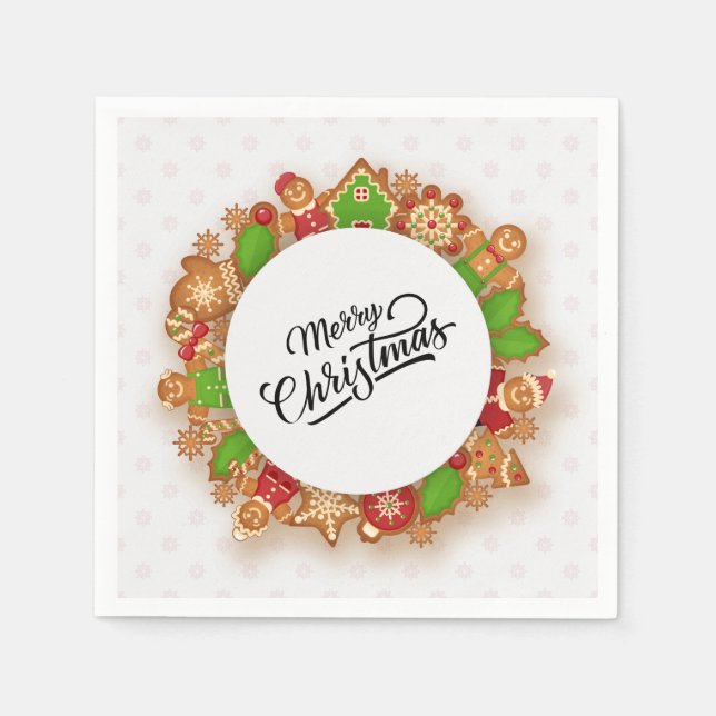 Jul Pappersservett (Framsidan)