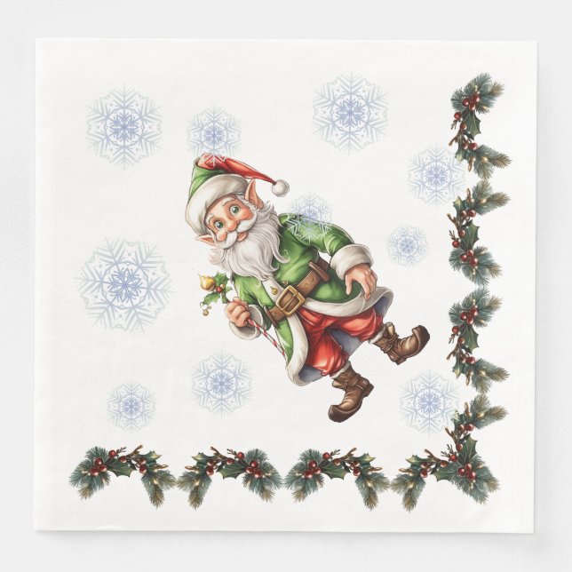 Jul Pappersservett (Framsida)