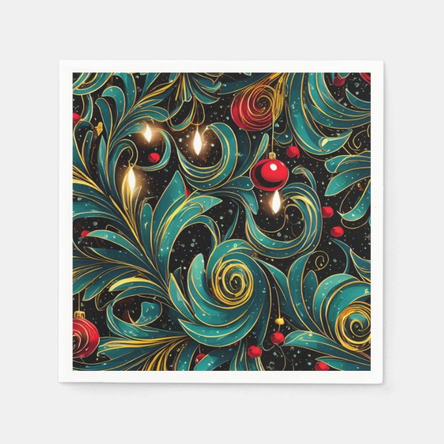 Jul Pappersservett (Framsidan)