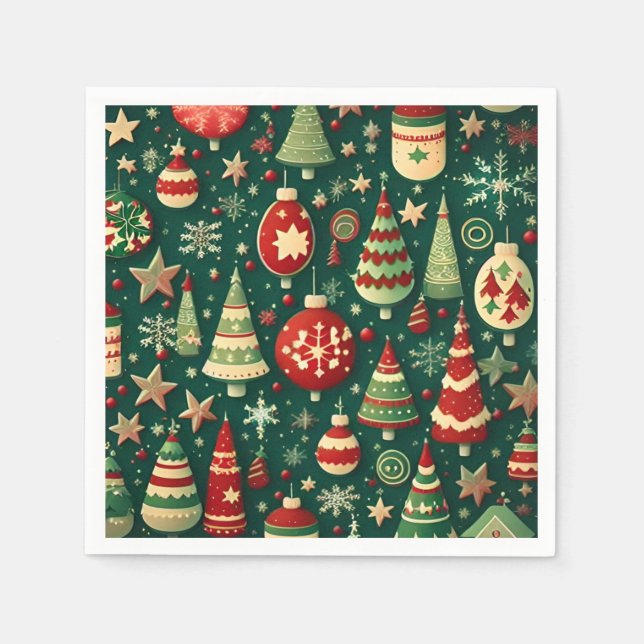 Jul Pappersservett (Framsidan)