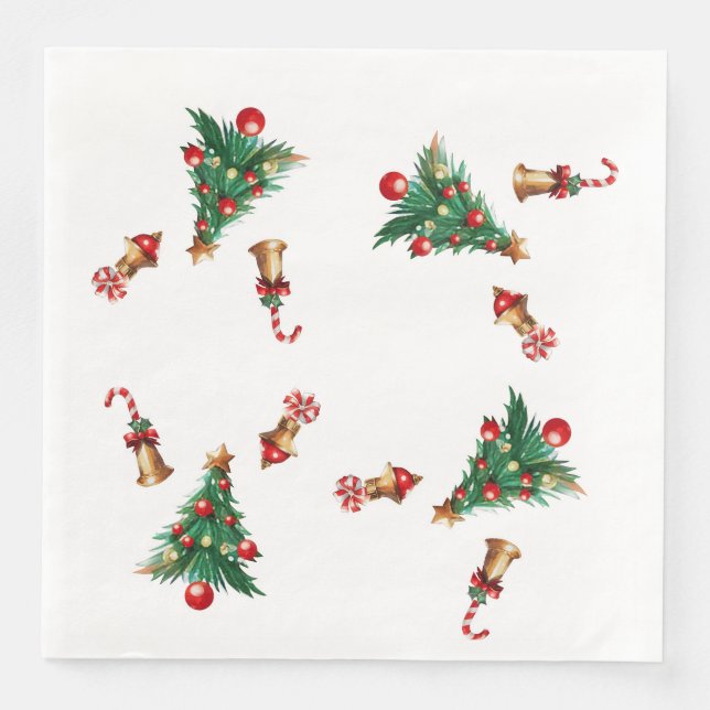 Jul Pappersservett (Framsida)