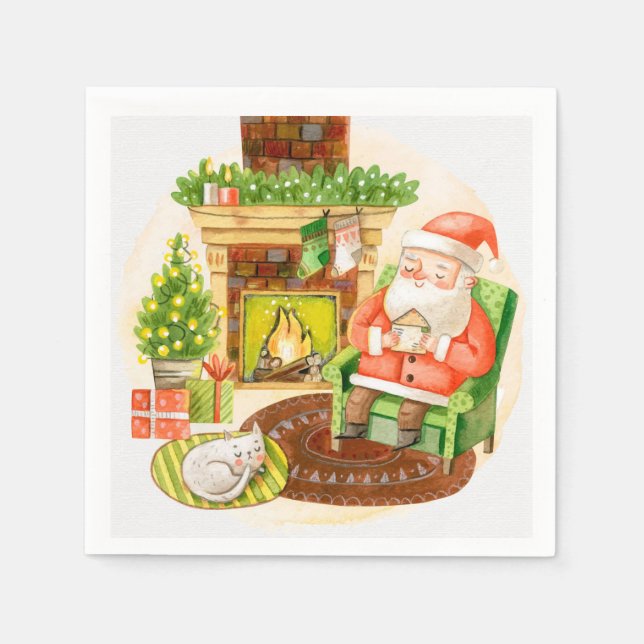 Jul Pappersservett (Framsidan)