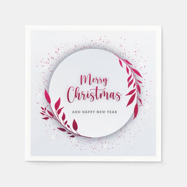 Jul Pappersservett (Framsidan)