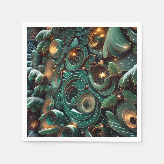 Jul Pappersservett (Framsidan)