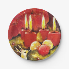 Jul - papperstallrikar