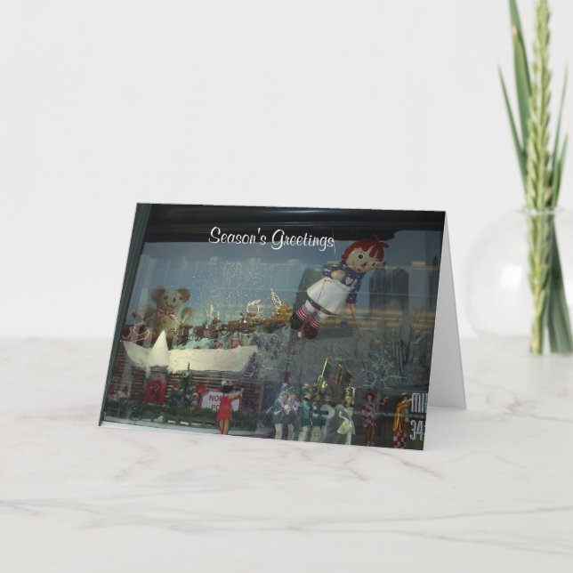 Jul Parad Santa Helgkort (Framsida)