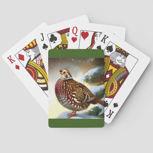 Jul Partridge (1) Casinokort (Baksidan)