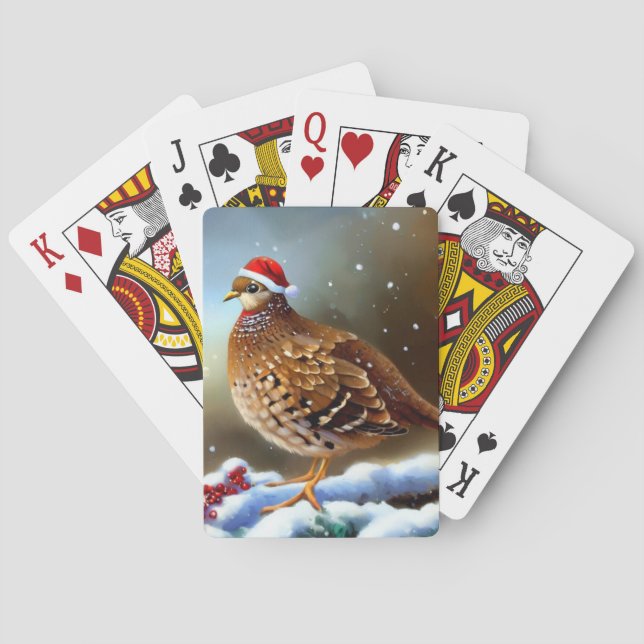 Jul Partridge (2) Casinokort (Baksidan)